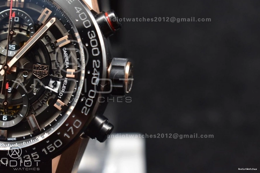 Carrera Attractive RG 409 A 45mm XF Blk HEUER Cal. RU 01 0830